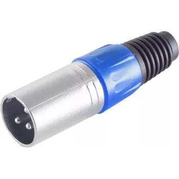 Microphone ShiverPeaks ShiverPeaks S/CONN maximum connectivity XLR-Stecker blue 55002-B