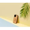 Phone case man and wood for iPhone 12 mini — printed cat with red fish
