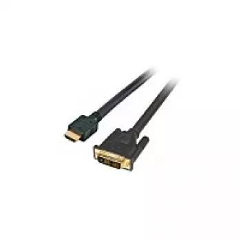 EFB-Elektronik HighSpeed HDMI+ - DVI Cable,HDMI A - DVI 24+1 St-St 1m, black Manufacturer: EFB Elektronik (K5432SW.1)