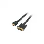EFB-Elektronik HighSpeed HDMI+ - DVI Cable,HDMI A - DVI 24+1 St-St 1m, black Manufacturer: EFB Elektronik (K5432SW.1)