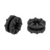 Grommet DeLOCK Anti vibration grommet black 10 pieces