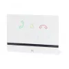 Intercom panel 2N Indoor Talk White — wired, tempered glass, wall mount, 185×128×48.2 mm