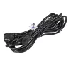Akyga AK-PC-05C Power Cable, CEE 7/7 to IEC C13, Copper 3 x 1 mm², 5 m, Black