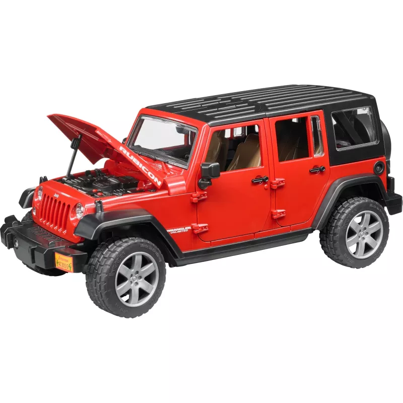 Off-road vehicle model BRUDER JEEP Wrangler Unlimited Rubicon