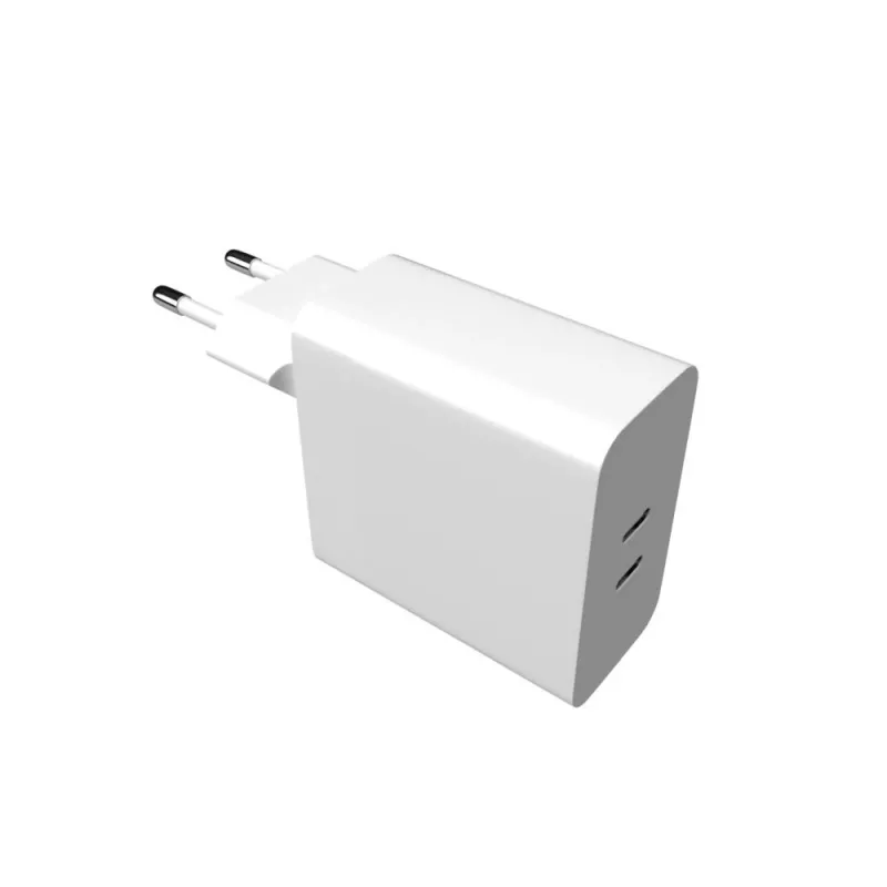 Charger FIXED FIXC65-2C-WH Indoor AC Fast Charging 2x USB Type-C