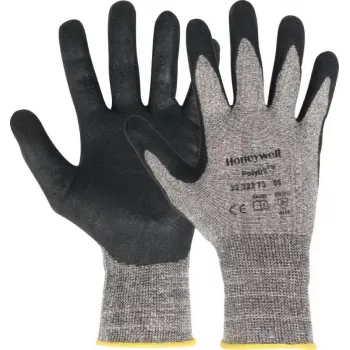 Work gloves Honeywell Grey Cotton General Purpose, Size 11, Nitrile foam coated palm