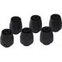 Alphacool HF Screw-In Fitting TPV - 12,7/7,6mm straight - Black - 6er Kit (17453)