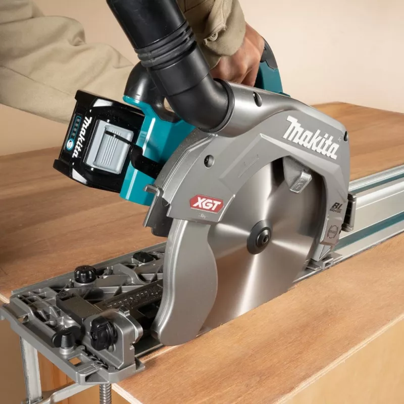 Cordless Handheld Circular Saw HS009GT201 XGT, 40Volt (Blue/black, 2x Li-Ion Battery 5,0Ah)