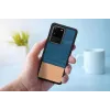 Protective smartphone case Man and Wood Galaxy S20 Ultra Denim Black