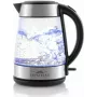 Electric kettle ETA Crystela II 1.7 L 2200 W, glass body, stainless steel, black accents