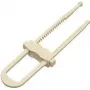 Child cabinet slide lock Olympia BS 805, white, set of 6, 61×19×224 mm