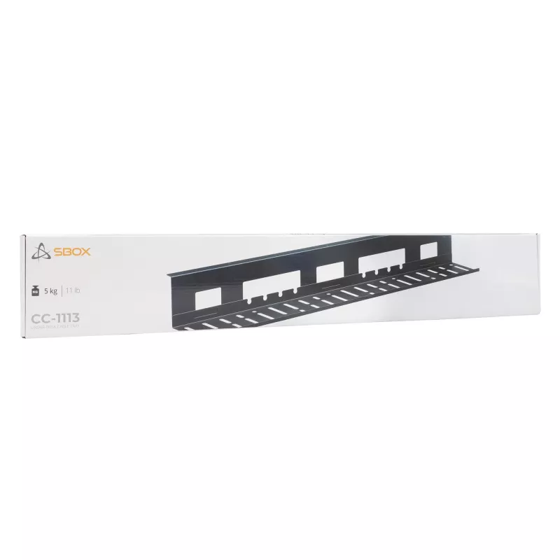 Sbox CC-1113 Cable Management Black