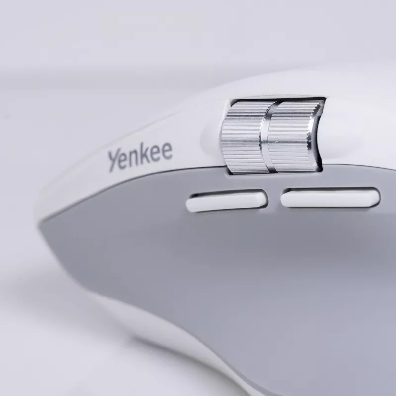 Wireless Mouse YENKEE 2095WH SPIN DUAL Smart Flying Scroll