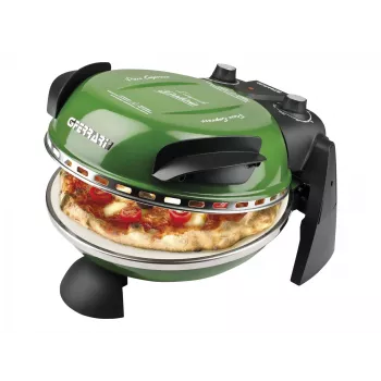 Delizia Pizzaofen G1000603 (Green, 1.200 Watt, for Pizza Ø 31cm)