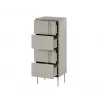Cama 4S TRESSE chest of drawers 50x40x125 cashmere matt