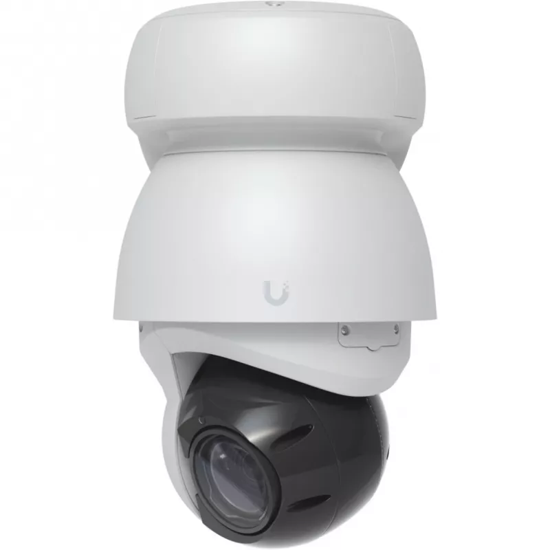 IP security camera UBIQUITI UVC-AI-PTZ-W — AI PTZ industrial spherical 3864×2160, 22× optical zoom, 360° rotation, wired, Wall/Pole/Desk, white