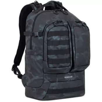 Rivacase Sherwood backpack backpack Camouflage, Navy Polyester, Polyurethane