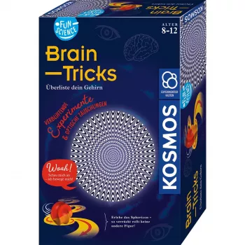 Kosmos Fun Science Brain Tricks, Experiment kit, Electricity, 8 yr(s), Multicolour