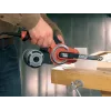 Belt sander Black & Decker KA902EK — 400 W, adjustable speed, sanding plate 451×13 mm, 230 V, 3 m cable, with carrying case