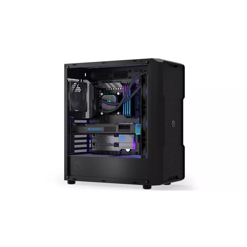 All-in-one liquid cooler ENDORFY Navis F360 ARGB Black — 360mm radiator, 3x 120×25 mm fans, 250–1800 RPM, pump 1600–2600 RPM, LGA 1700/AM5/AM4 support