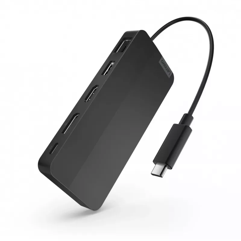 Lenovo 40B90100EU laptop dock/port replicator Wired USB 3.2 Gen 1 (3.1 Gen 1) Type-C Black