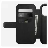 Mobile phone leather folio Nomad Modern Leather Folio Cover for iPhone 17 Pro, 16 cm (6.3 inch), black, 4 card pockets