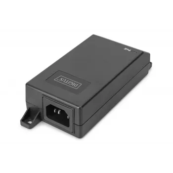 Digitus Gigabit Ethernet PoE+ injector 802.3at 30 W Black