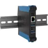 Device server SEH INU-100 M07210 DIN rail mount with 1x Ethernet port