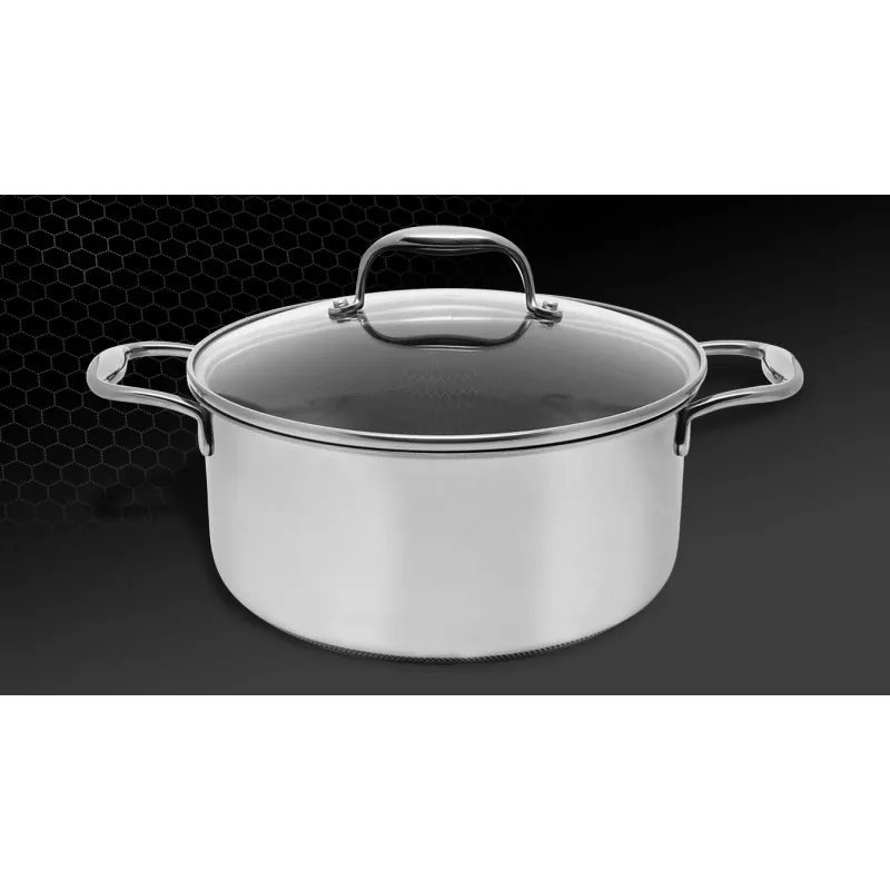 Kohersen Black Cube 24 cm pot with lid