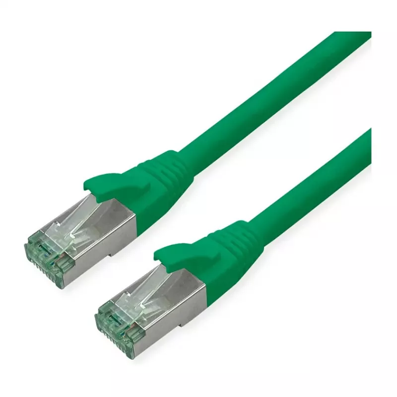 ROLINE RM Patch Cable Cat.6A S/FTP (PiMF), grn, 1,5 m