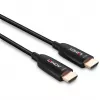 Lindy 15m Fibre Optic Hybrid HDMI 8K60 Cable, 15 m, HDMI Type A (Standard), HDMI Type A (Standard), 48 Gbit/s, Black