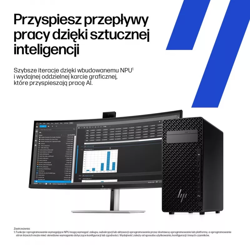 HP Z2 Tower G1i Intel Core Ultra 7 265 32 GB DDR5-SDRAM 1 TB SSD Ubuntu Linux AI Workstation, AI PC Black