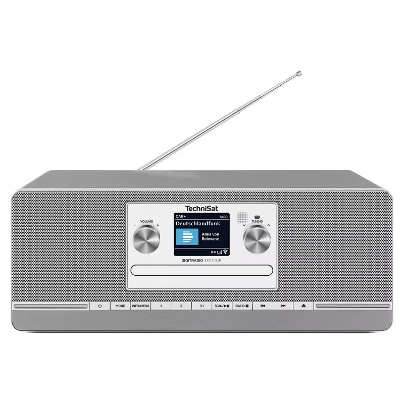 TechniSat DIGITRADIO 372 CD IR Internet Analog & digital Anthracite, Silver