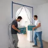 dust barrier door renovation, dust curtain 220X110 straight