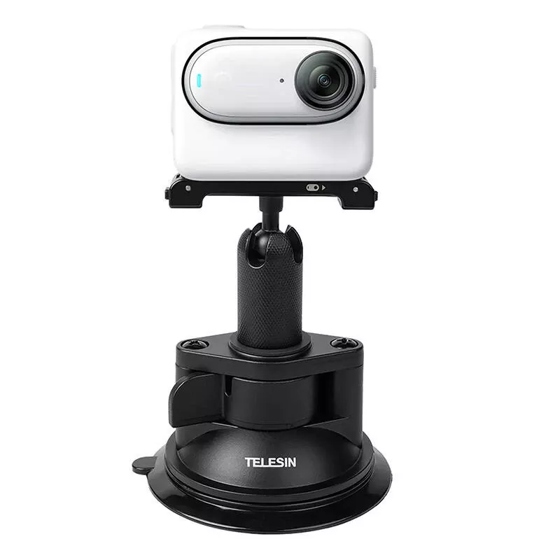 Magnetic Base and Suction Cup Base Set Telesin MAG-003 for Insta360 GO 3