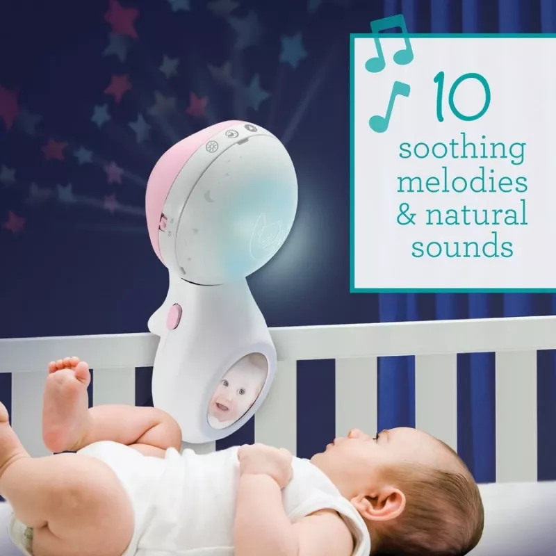 Baby music box B-kids 3in1 Infantino 150302050 — powder pink, 3-in-1 soothing toy