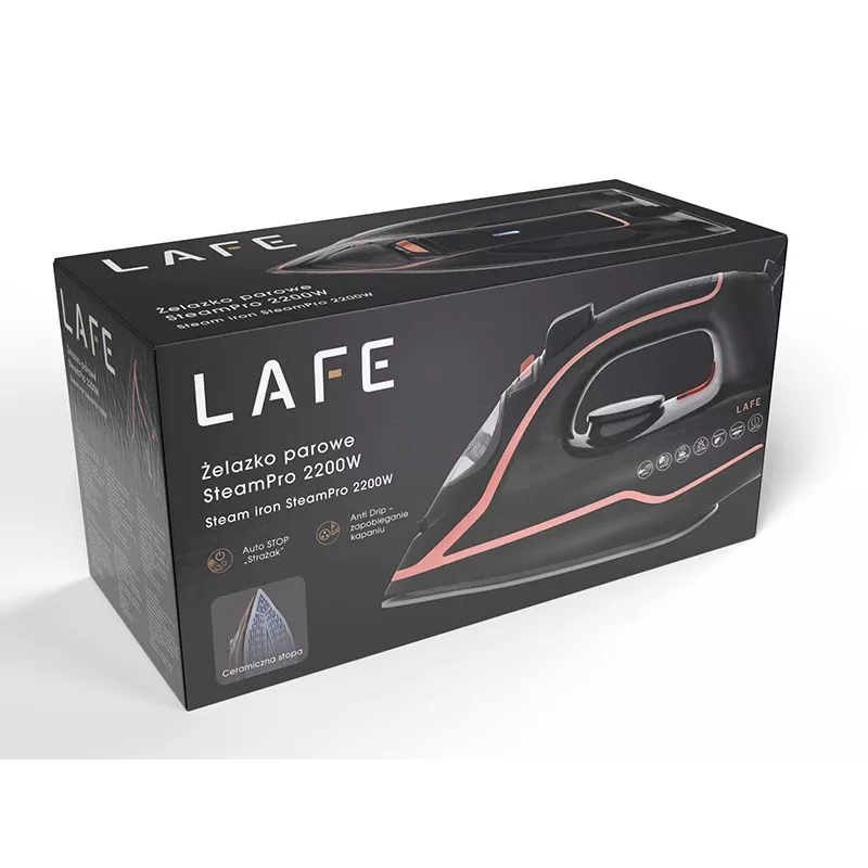 Lafe 47581 Steam Iron SteamPro 2200W
