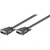 Wentronic Goobay DVI-D FullHD Cable Dual Link, Black, 1.8 m - DVI-D-Plug Dual-Link (24+1-Pin) > DVI-D-Plug Dual-Link (24+1-Pin) (93573)