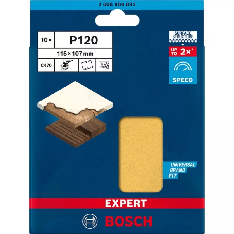 Bosch 2 608 900 893 rotary tool grinding/sanding supply Wood Sanding sheet