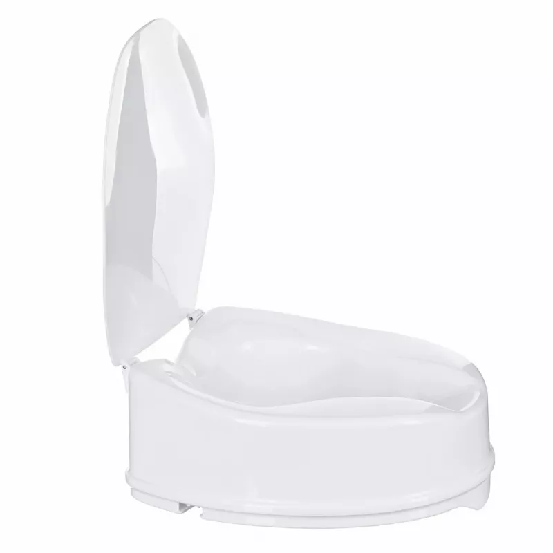 Raised toilet seat accessory ActionMed NT15AM — extension, 15 cm height, polypropylene, lockable, max load 180 kg, internal 210×268 mm, width 360 mm