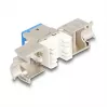 DeLOCK keystone module 88113 Flat RJ-45 Blue 10 pcs