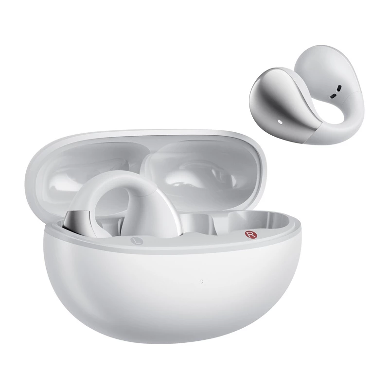 Headphones QCY Crossky Clip C30S wireless clip-on, white