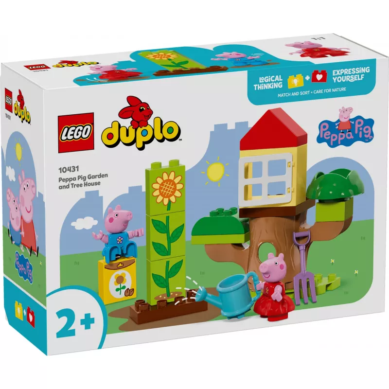 Lego 10431 Duplo Peppa Pig Garden and Tree House Playset