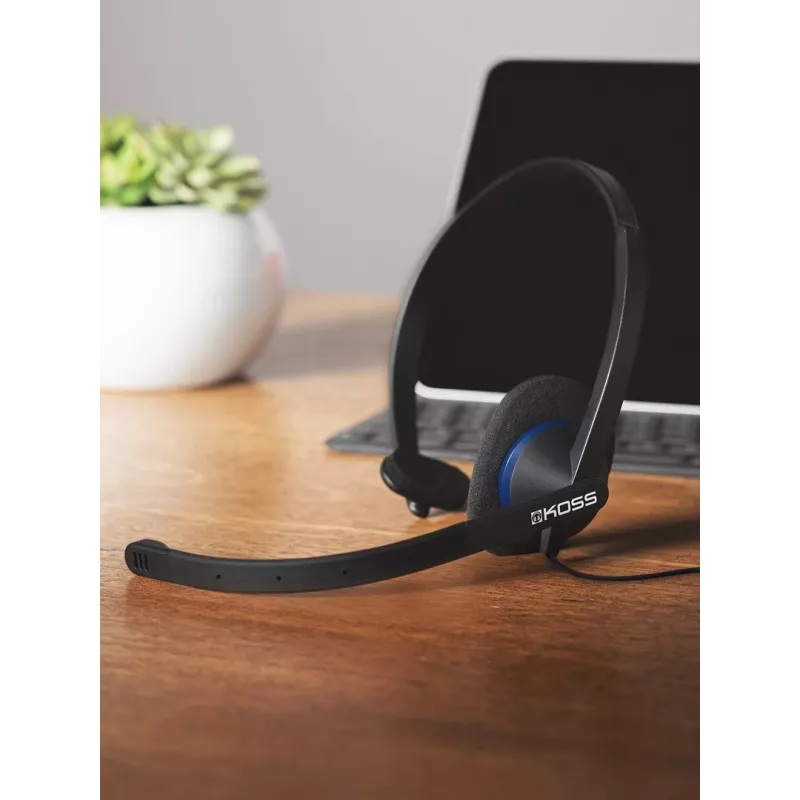 Koss CS200i Headset Wired headband Office/Call center Black