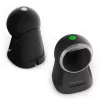 Qoltec Lettore Di Precisione Da Table Di Codici a Barre 1D E Scanner QR 2D, Lettore Codice a Barre, Black