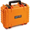 Tool Storage Case B&W Cases 3000/O/SI Orange Polypropylene Dust and Water Resistant