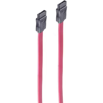 SATA cable ShiverPeaks BS78240-0.3 0.3m Black Red