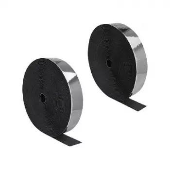 DeLOCK Heavy-duty Hook-and-Loop tape self-adhesive 25m x 50mm black