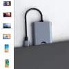 USB-C 11-in-1 adapter Hawk HW-HUB1101 — multiport hub with 11 ports