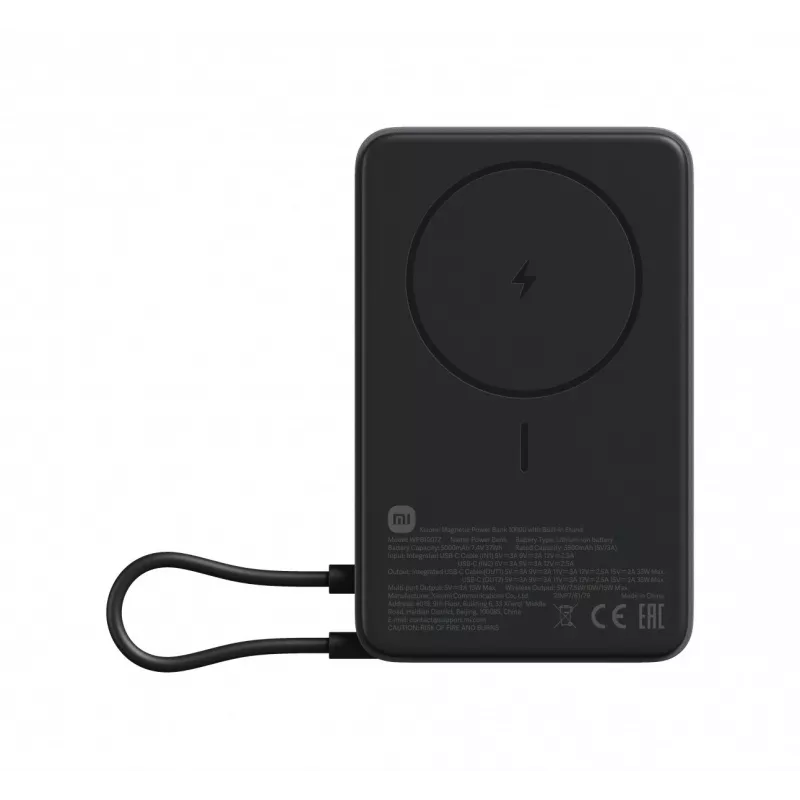 Xiaomi Power Bank 33W Magnetic 10000mAh, Grey (BHR08P9GL)
